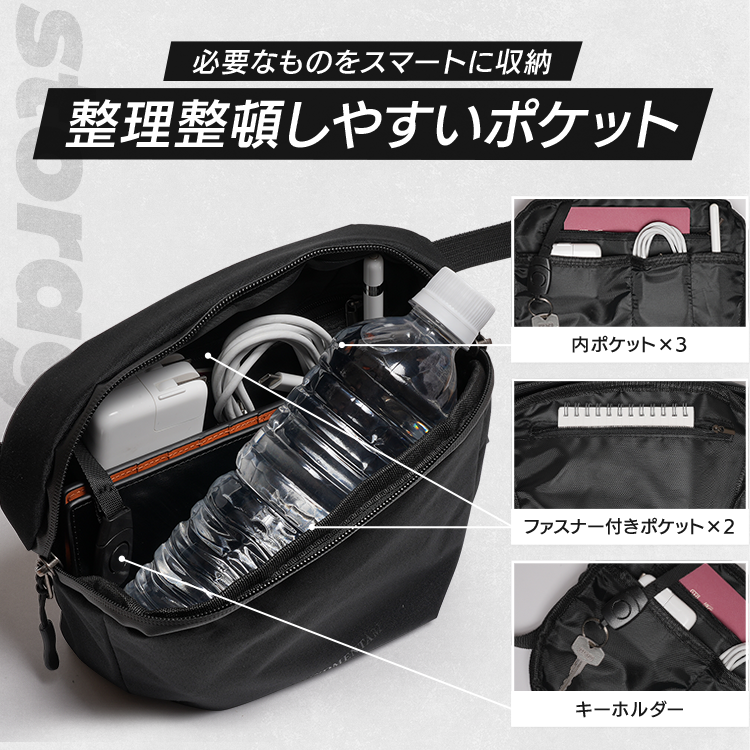 3WAY MINIMAL SLING BAG