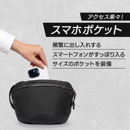 3WAY MINIMAL SLING BAG